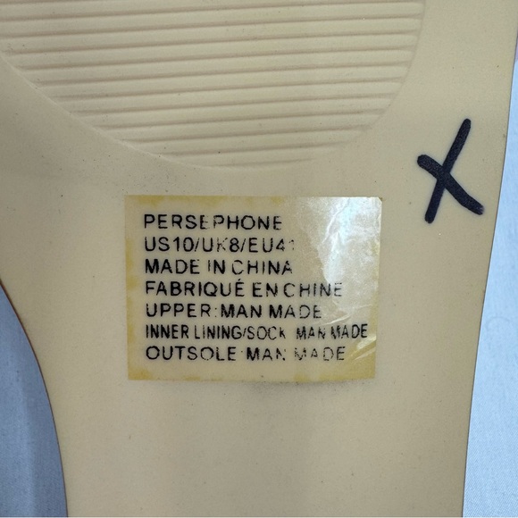 NWOT Kelly Rowland For JustFab Womens Lilac Snow Persephone Braided Flat Sandal - Picture 8 of 10